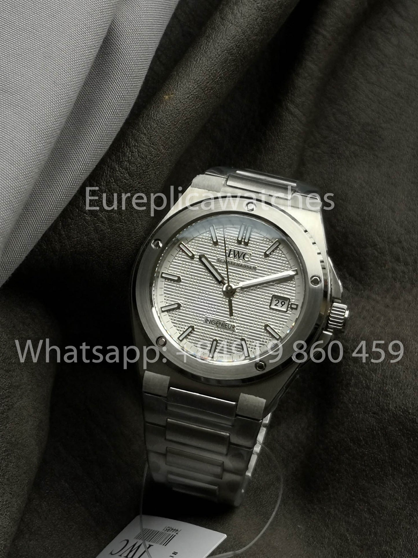 Reloj IWC Ingenieur Automático IW328902 40mm 1:1 Mejor Clon V7 Factory Esfera Blanca