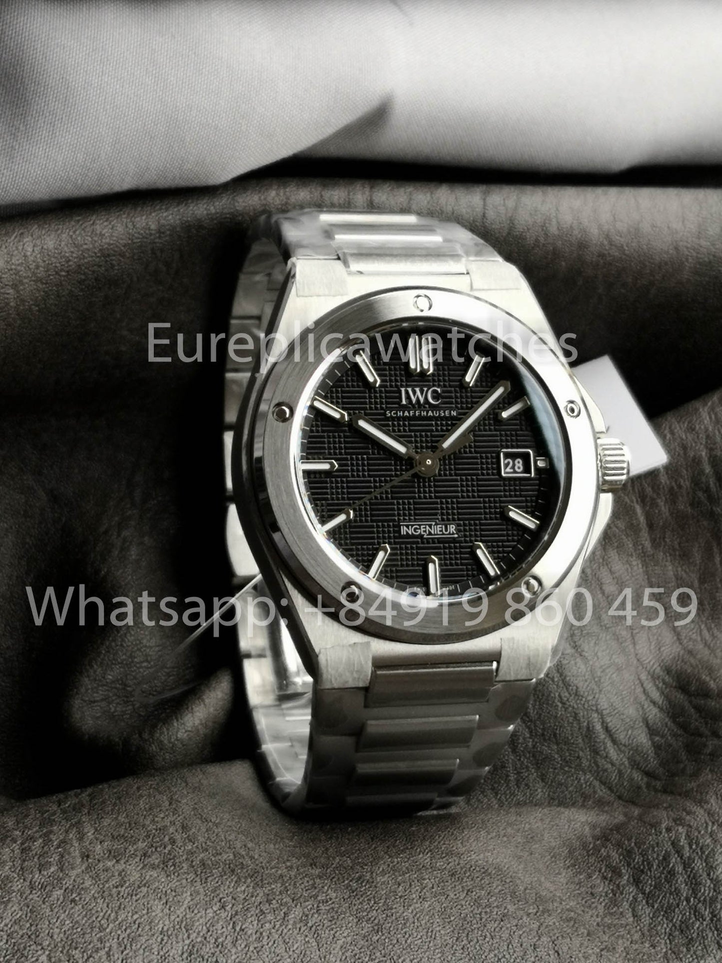 IWC Ingenieur Automatic IW328901 Watch 40mm 1:1 Best Clone V7 Factory Black Dial