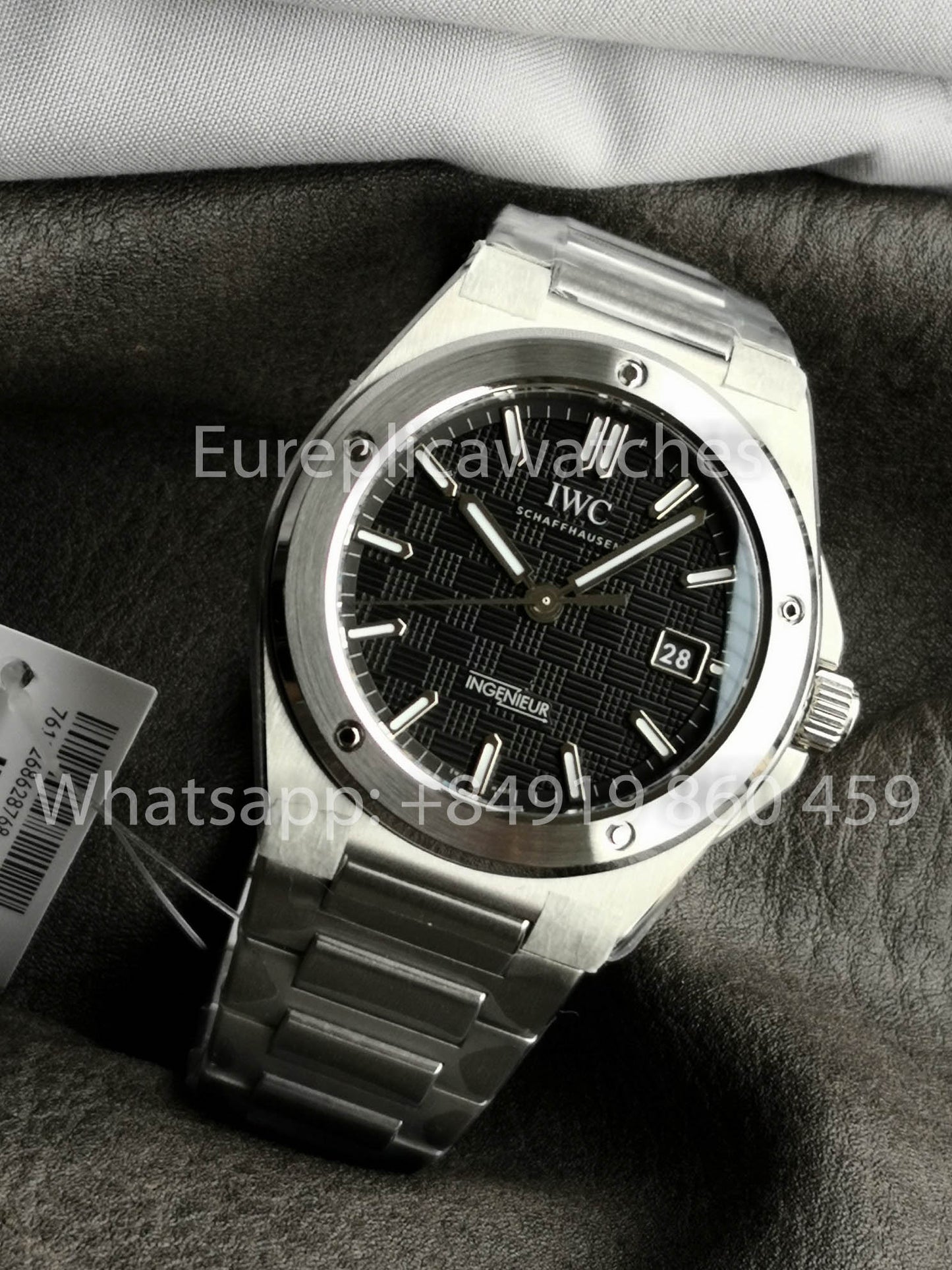 IWC Ingenieur Automatic IW328901 Watch 40mm 1:1 Best Clone V7 Factory Black Dial