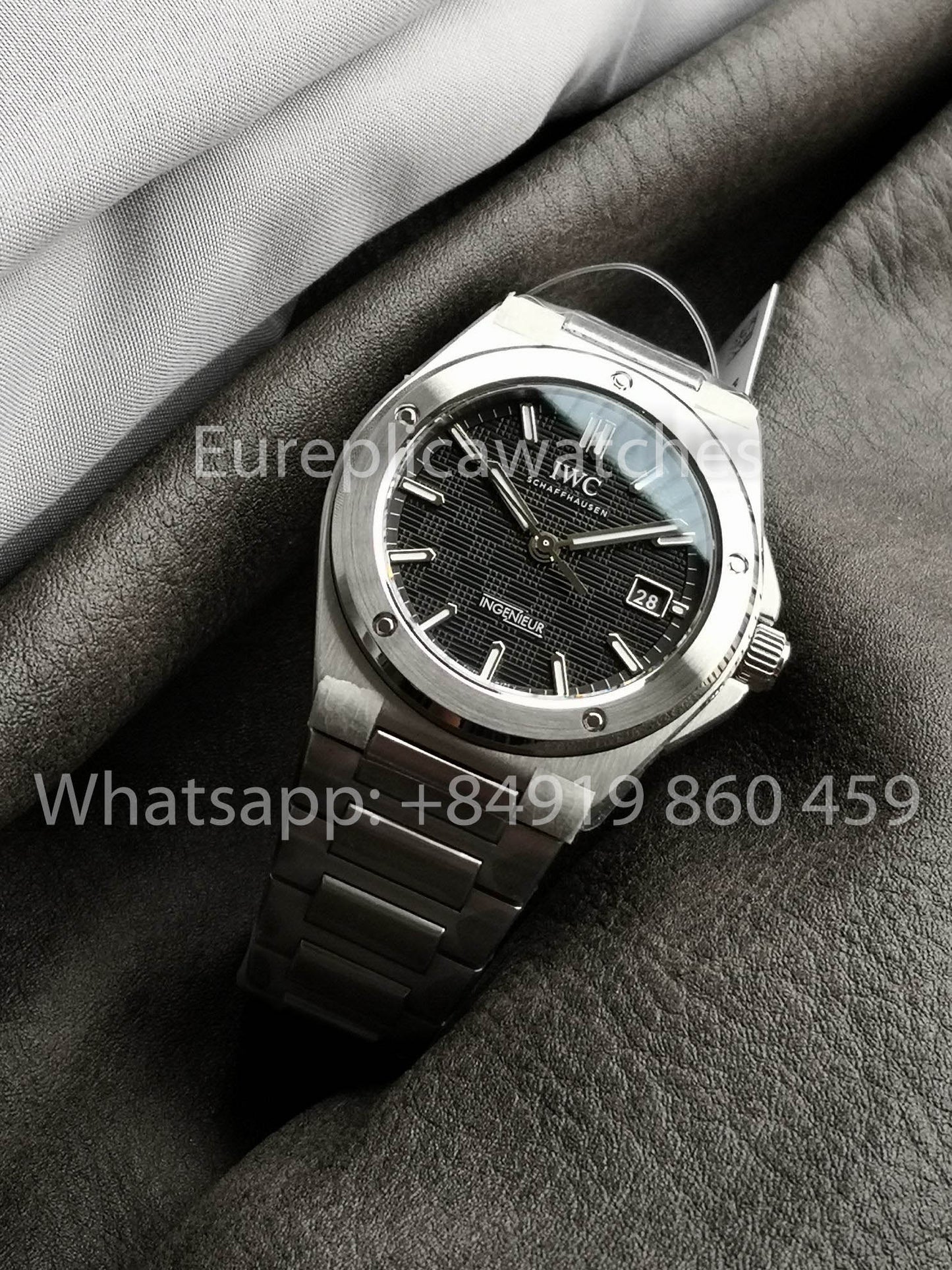 Orologio IWC Ingenieur Automatic IW328901 40mm 1:1 Miglior Clone V7 Factory Quadrante Nero