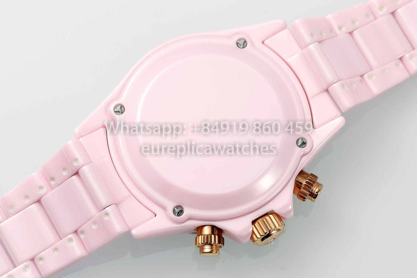 AET REMOULD Rolex Daytona personalizzato cassa in ceramica rosa quadrante rosa 1:1 miglior clone N6F Factory