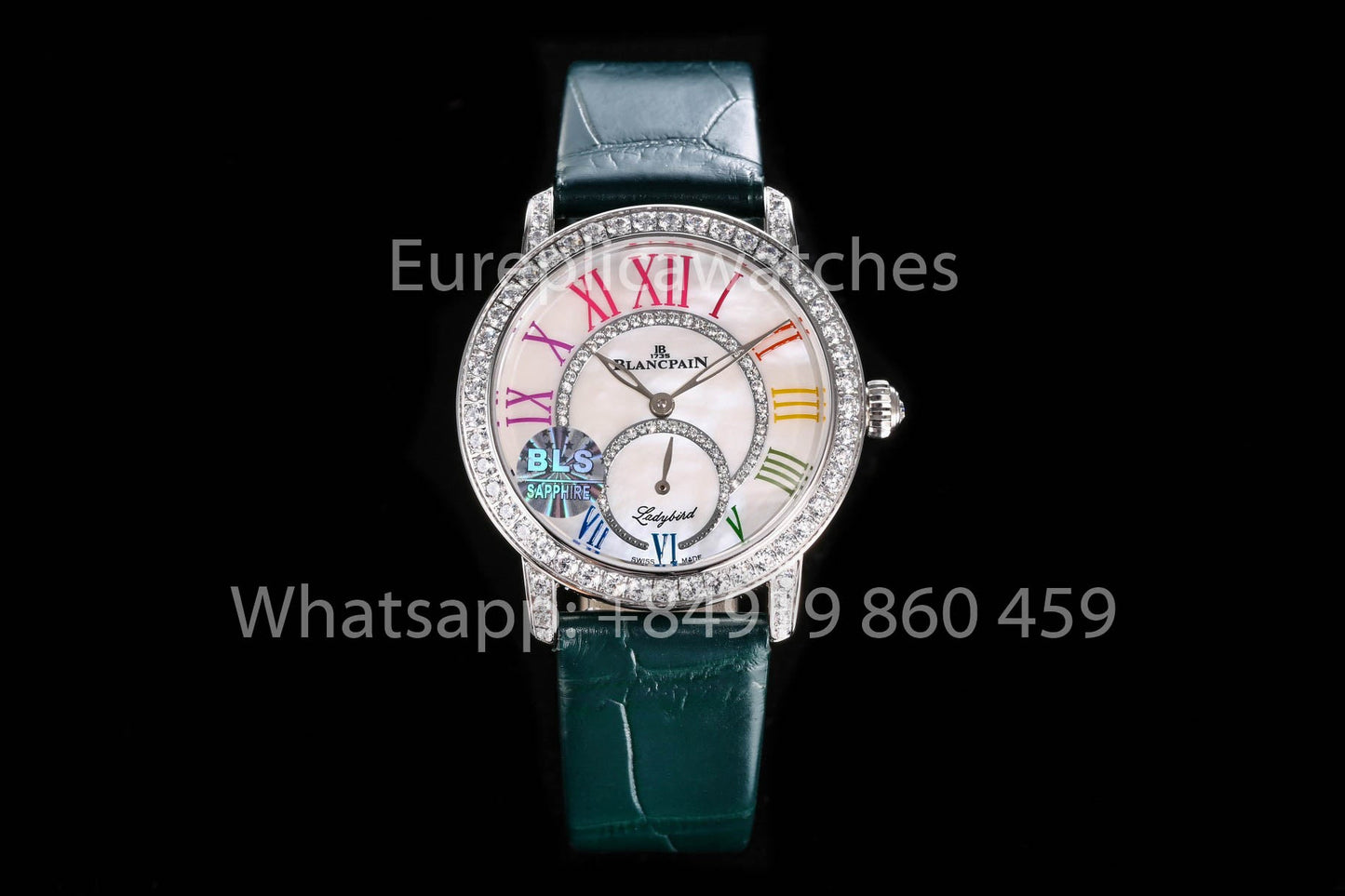 BLANCPAIN LADYBIRD COLORS PHASES DE LUNA BLS Factory 1:1 Miglior Clone Quadrante Madreperla