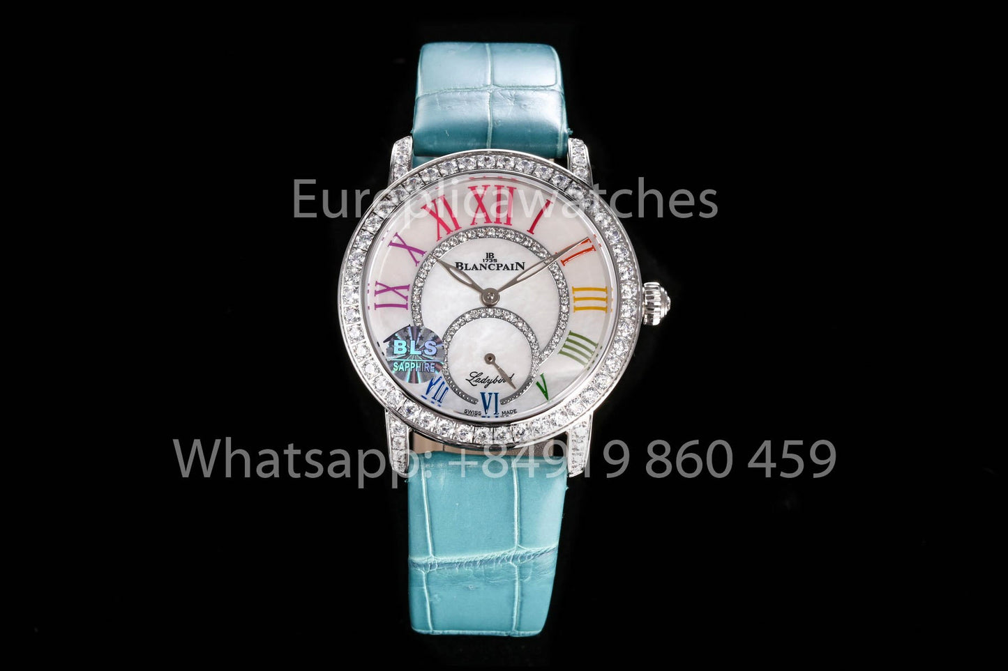 BLANCPAIN LADYBIRD COLORES FASES DE LUNA BLS Factory 1:1 Mejor Clon