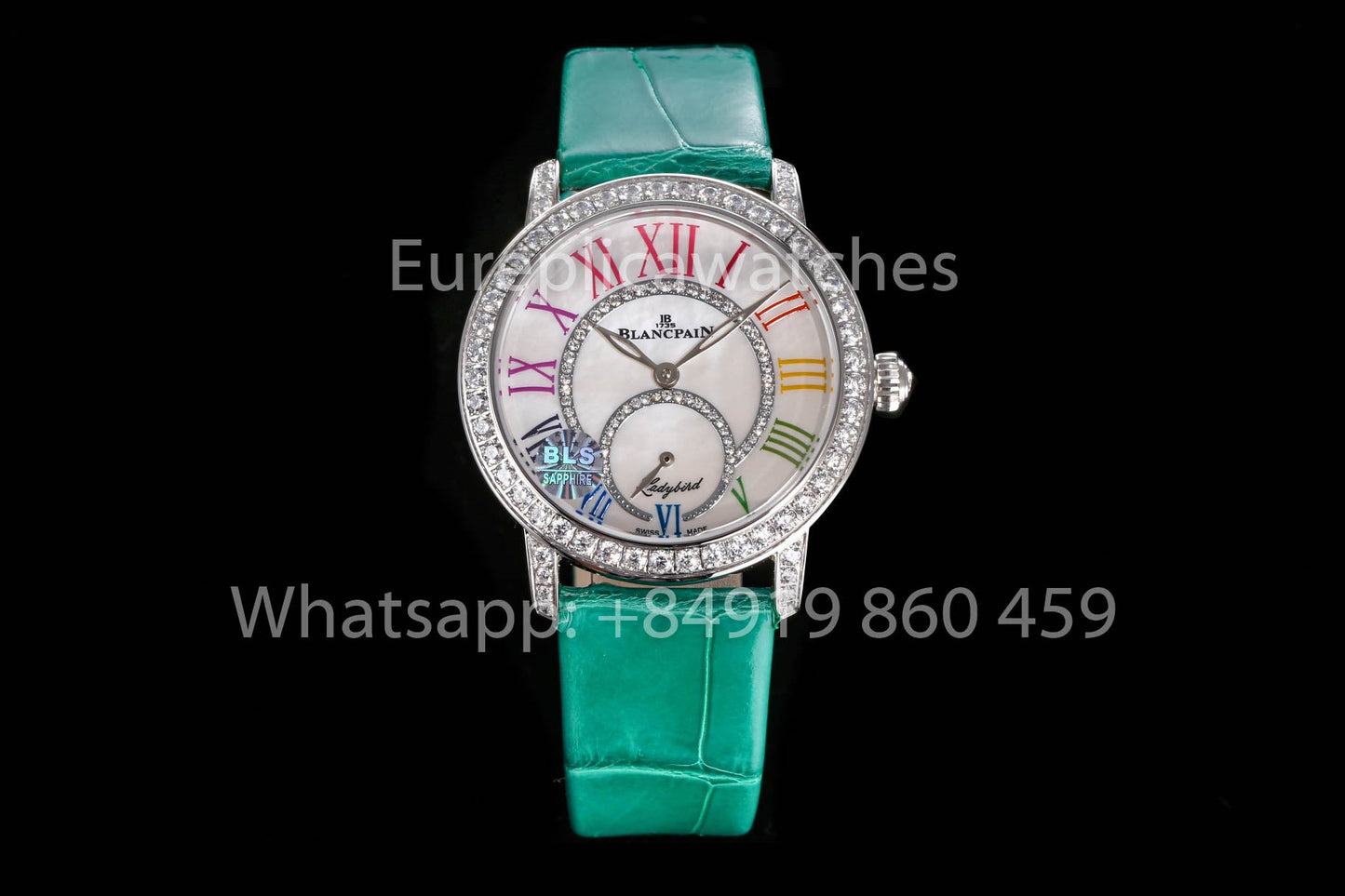 BLANCPAIN LADYBIRD COLORES FASES DE LUNA BLS Factory 1:1 Mejor Clon