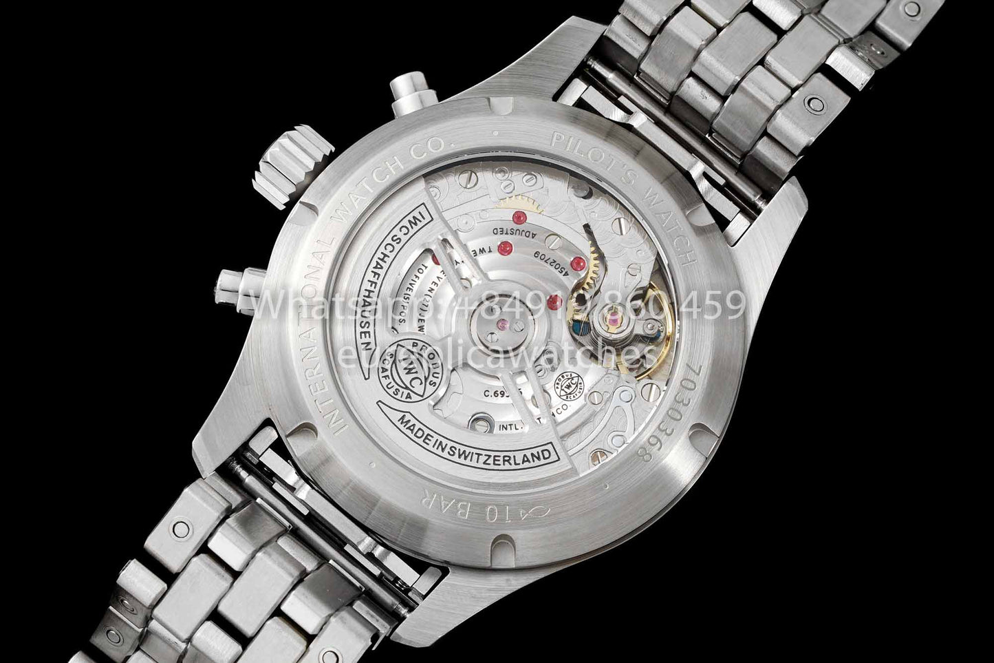 Reloj de piloto IWC Performance Chronograph 41 Amg IW388104 BLS Factory 1:1 Mejor clon