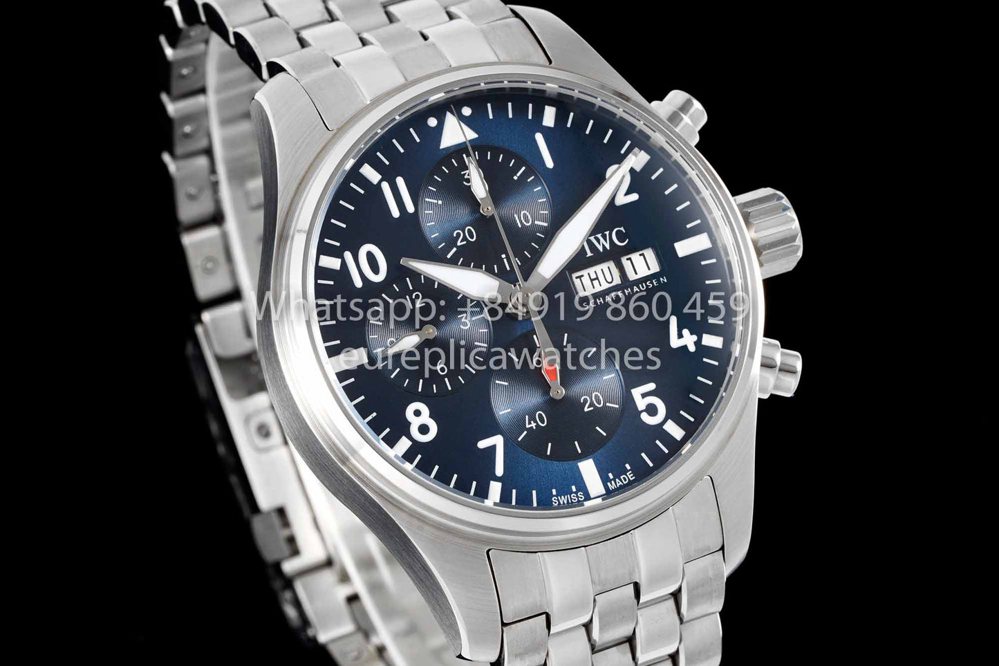 Reloj de piloto IWC Performance Chronograph 41 Amg IW388102 BLS Factory 1:1 Mejor clon