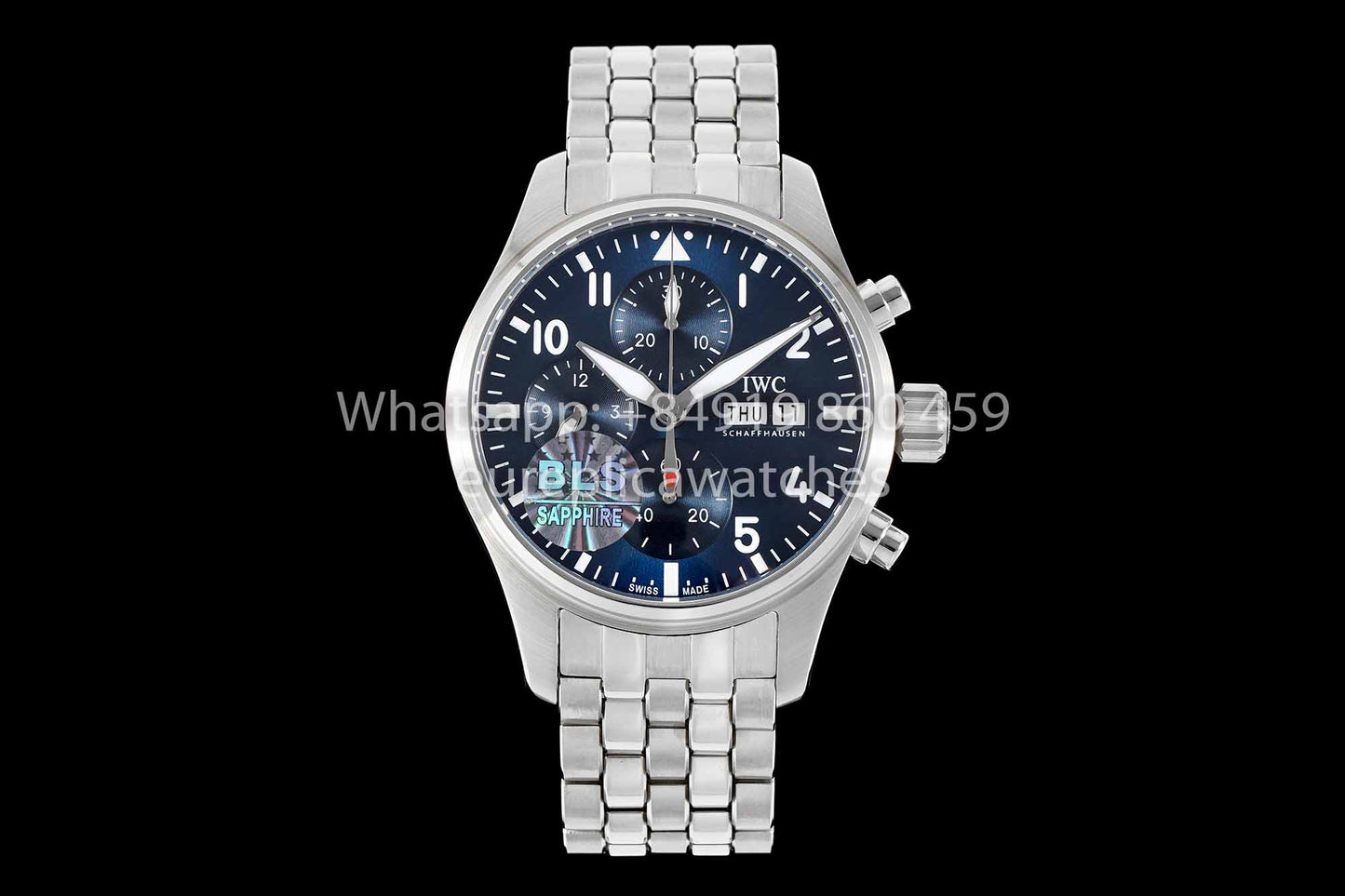 Reloj de piloto IWC Performance Chronograph 41 Amg IW388102 BLS Factory 1:1 Mejor clon