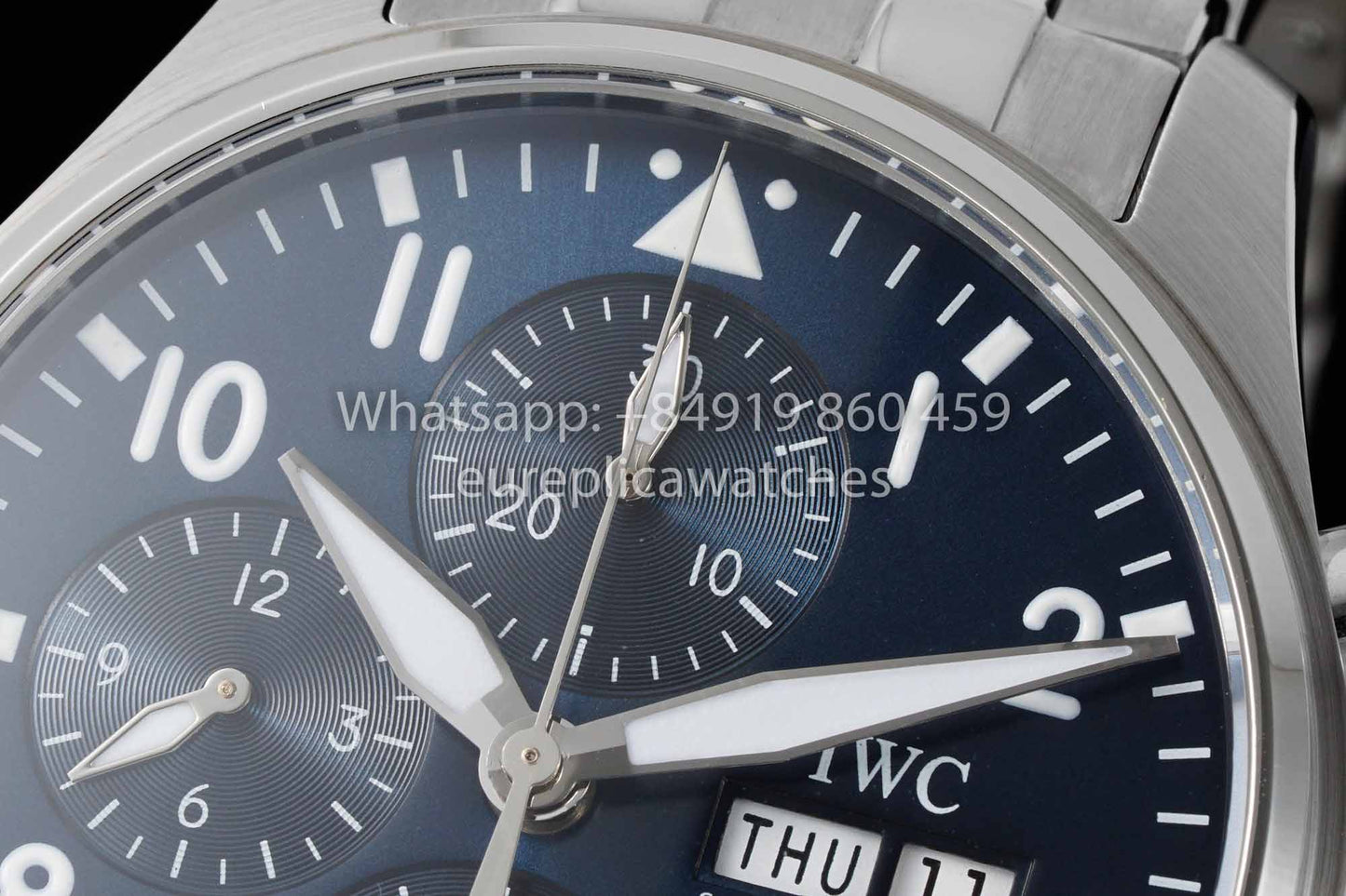 Reloj de piloto IWC Performance Chronograph 41 Amg IW388102 BLS Factory 1:1 Mejor clon