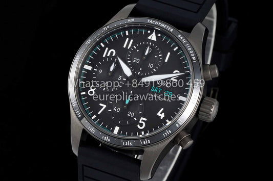 Reloj de piloto IWC Performance Chronograph 41 Amg IW388306 BLS Factory 1:1 Mejor clon