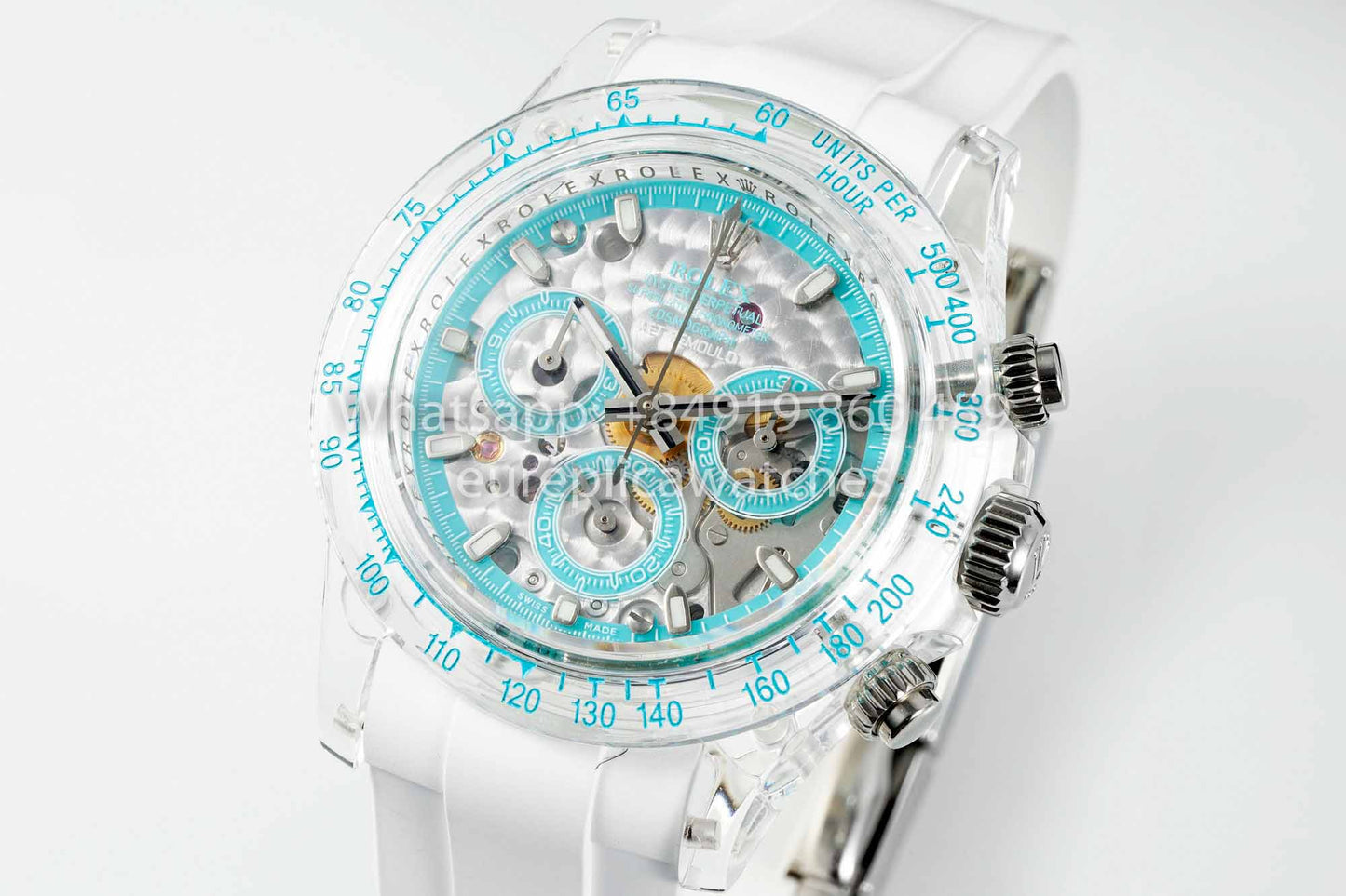 AET REMOULD Rolex Daytona "Abu Dhabi Blue" Saphire 1:1 Mejor clon N6F Factory