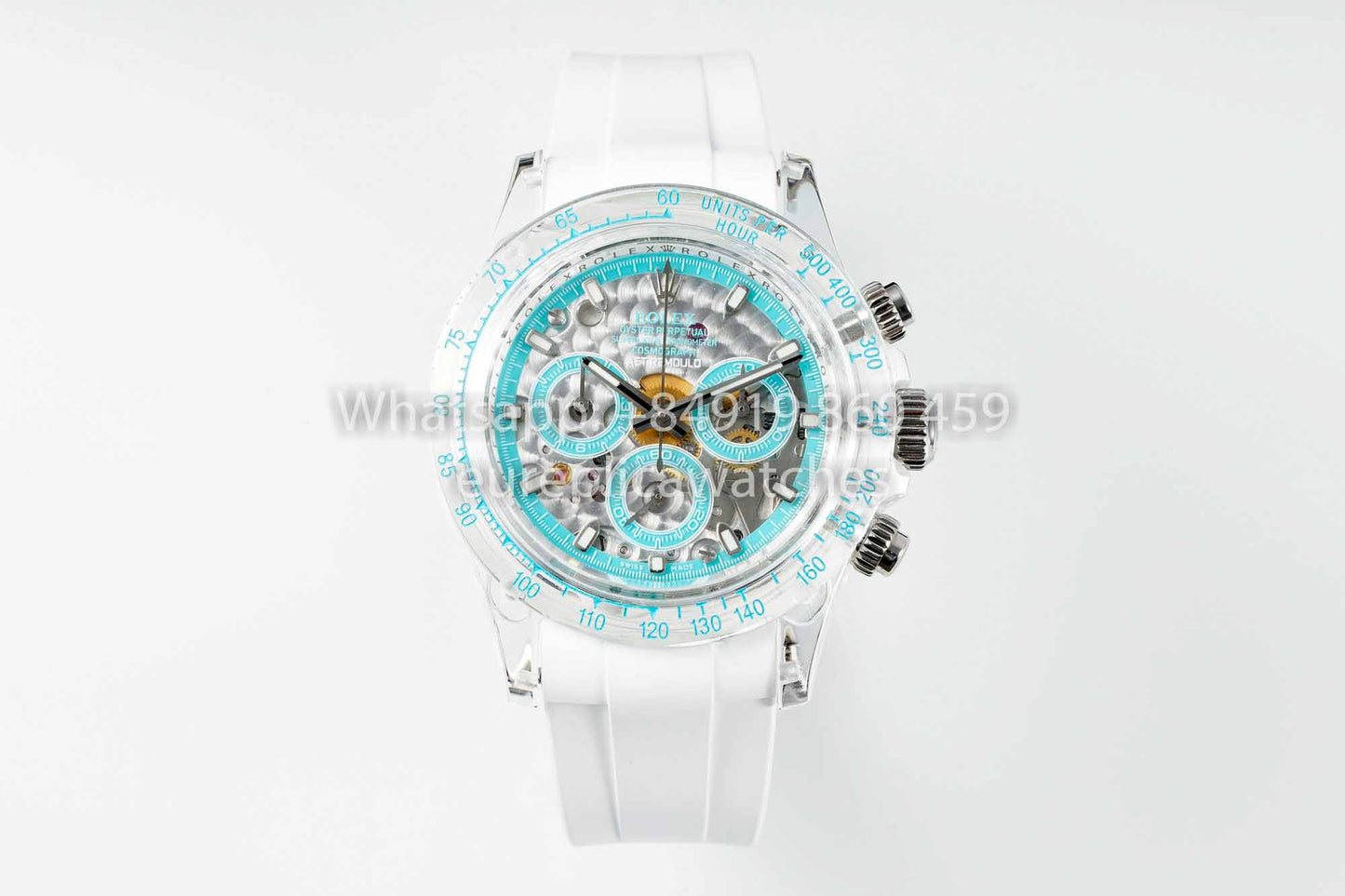 AET REMOULD Rolex Daytona "Abu Dhabi Blue" Saphire 1:1 Mejor clon N6F Factory