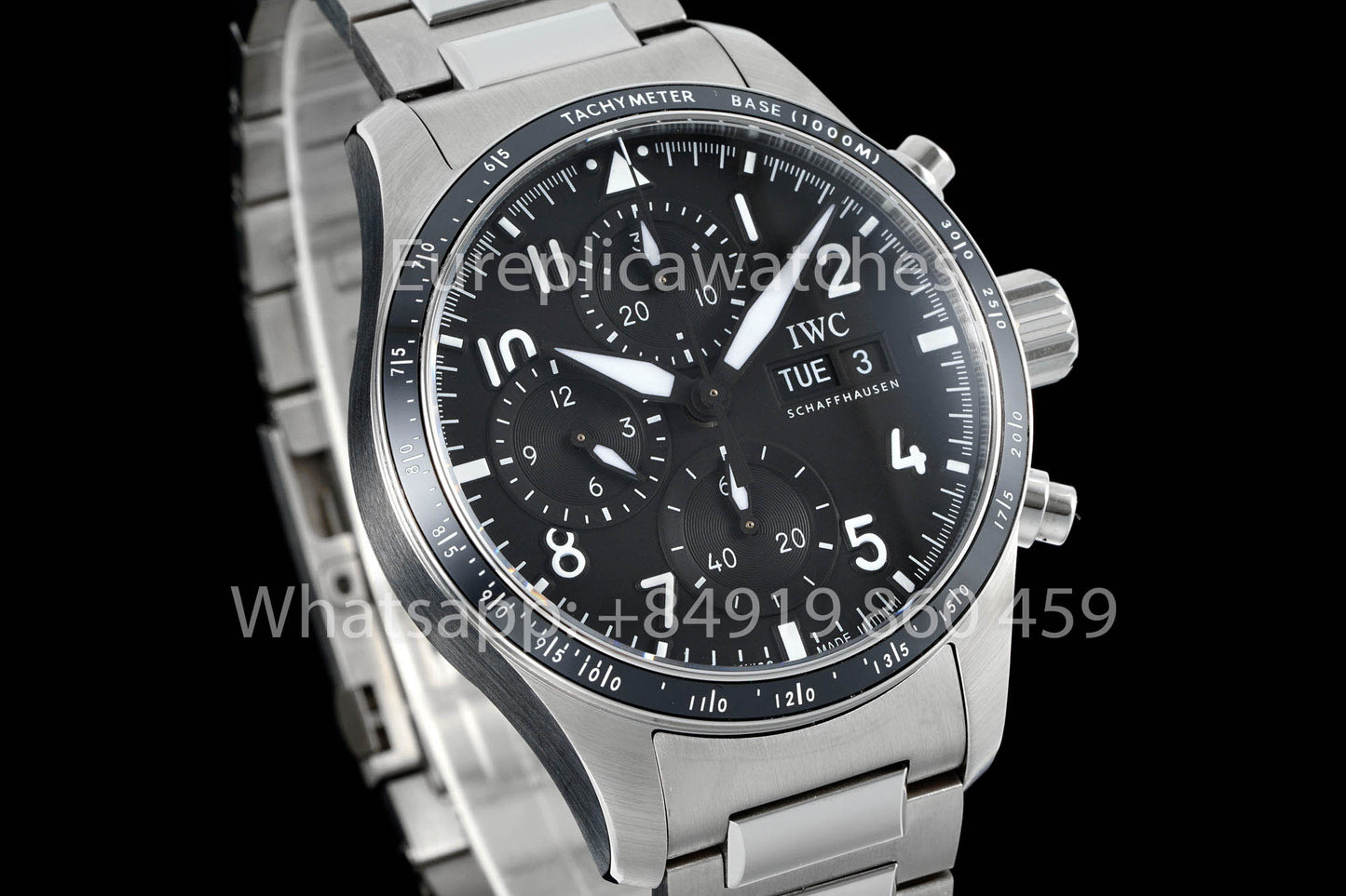 IWC Pilot'S Mercedes-AMG Petronas Formula One™ Team BLS Factory 1:1 miglior cinturino in argento clone