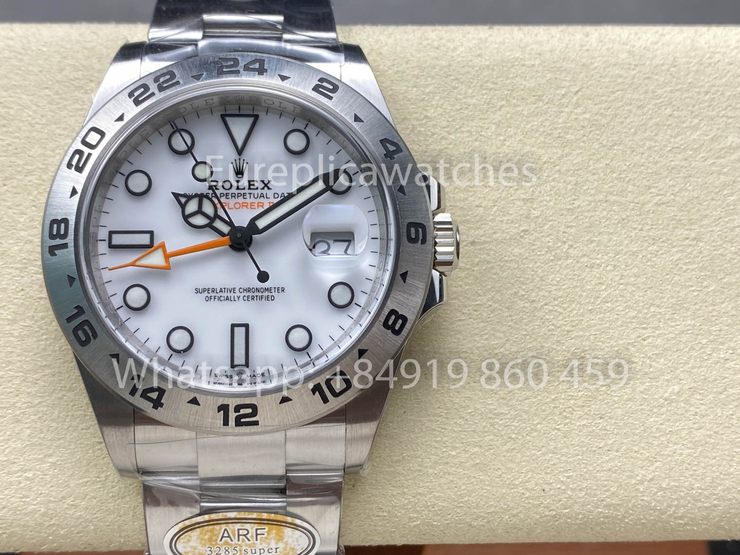 Rolex Explorer II 226570 ARF Factory 1:1 Best Clone White Dial