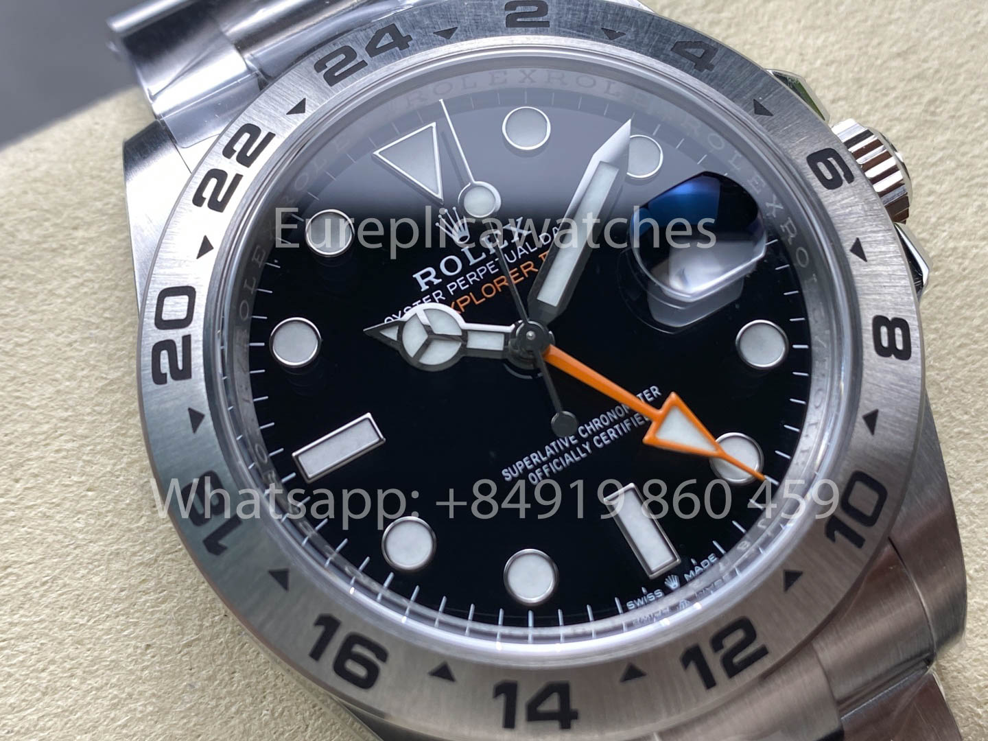 Rolex Explorer II 226570 ARF Factory 1:1 Best Clone Black Dial