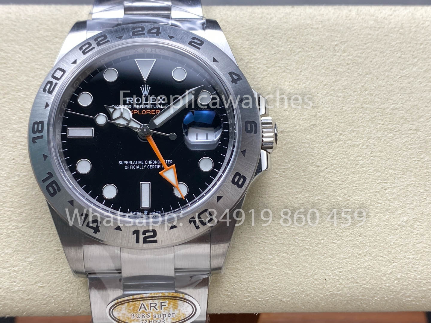 Rolex Explorer II 226570 ARF Factory 1:1 miglior clone quadrante nero