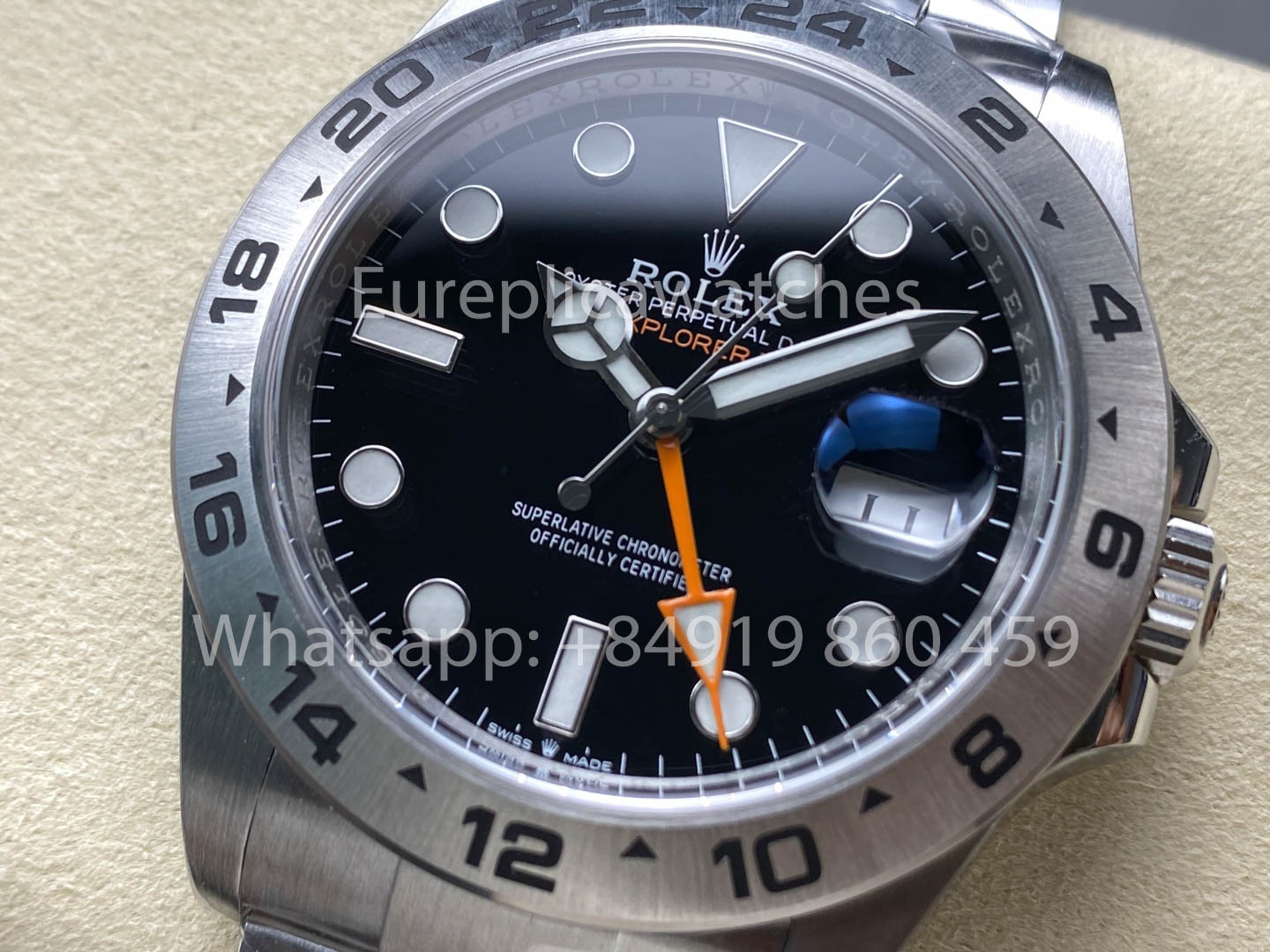 Rolex Explorer II 226570 ARF Factory 1:1 Best Clone Black Dial