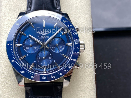 Longines Conquest Marco Odermatt L3.835.4.91.2 42mm 1:1 Best Clone Leather Strap