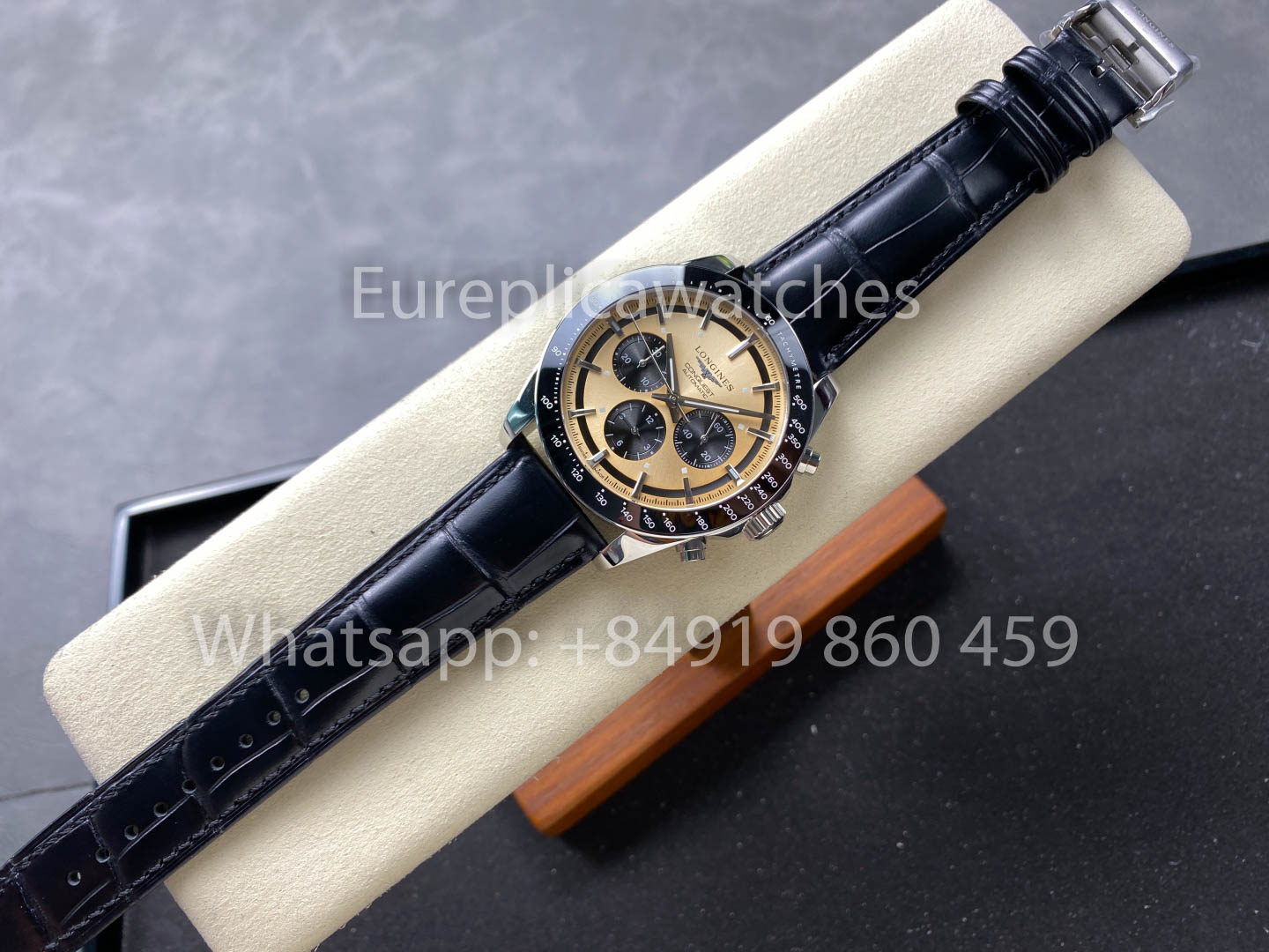 Longines Conquest L3.835.4.98.9 L38354989 42mm 1:1 Best Clone Leather Strap