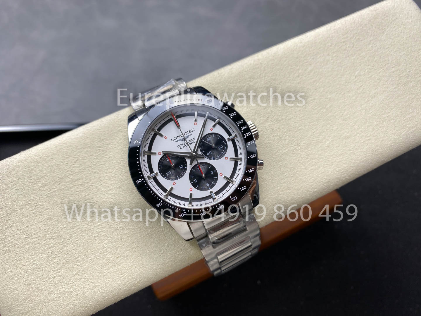 Longines Conquest L3.835.4.72.6  42mm 1:1 Best Clone Stainless Steel Strap