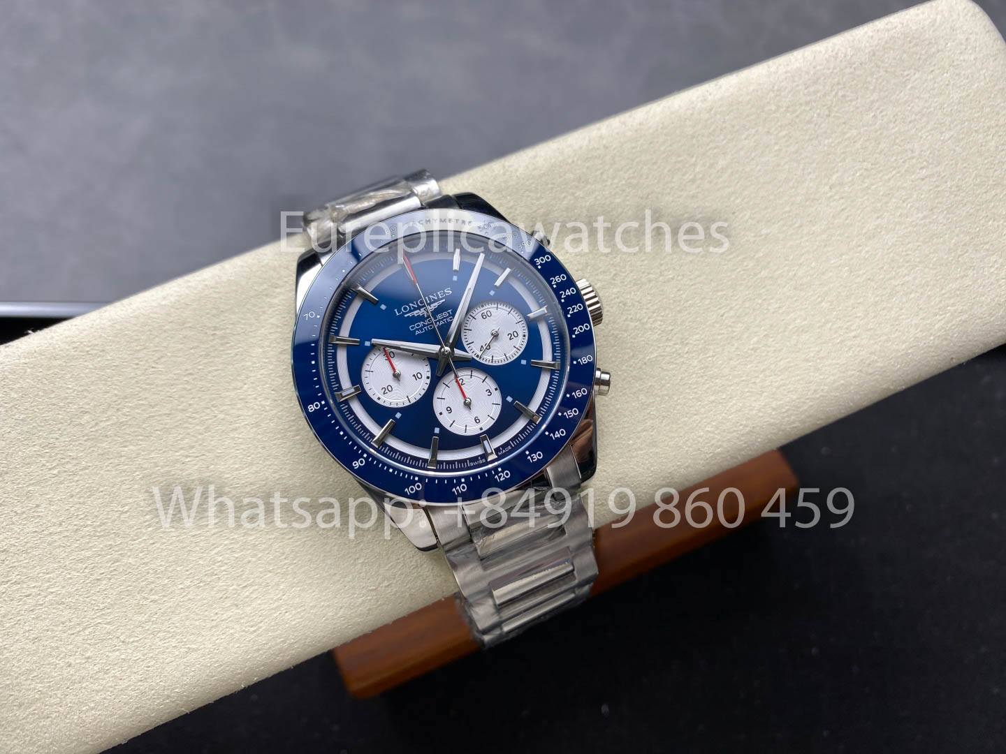 Longines Conquest L2.820.5.57.2 L28205572 42mm 1:1 Miglior cinturino in acciaio inossidabile clone