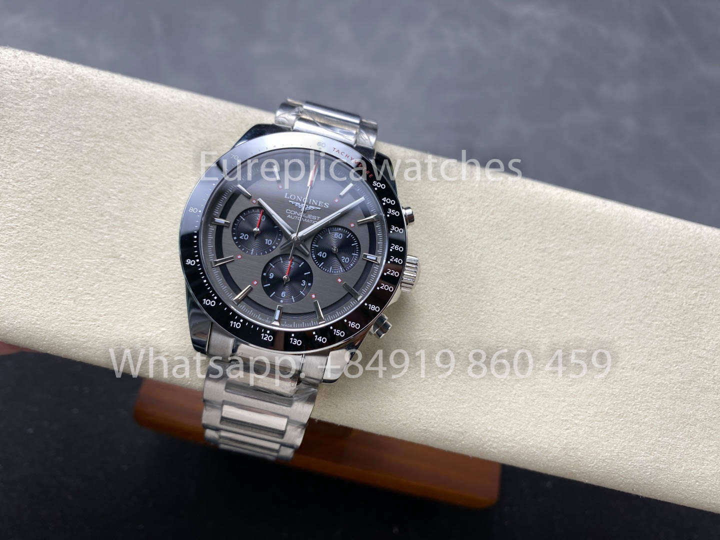 Longines Conquest L3.835.4.72.6 42mm 1:1 Best Clone Stainless Steel Strap