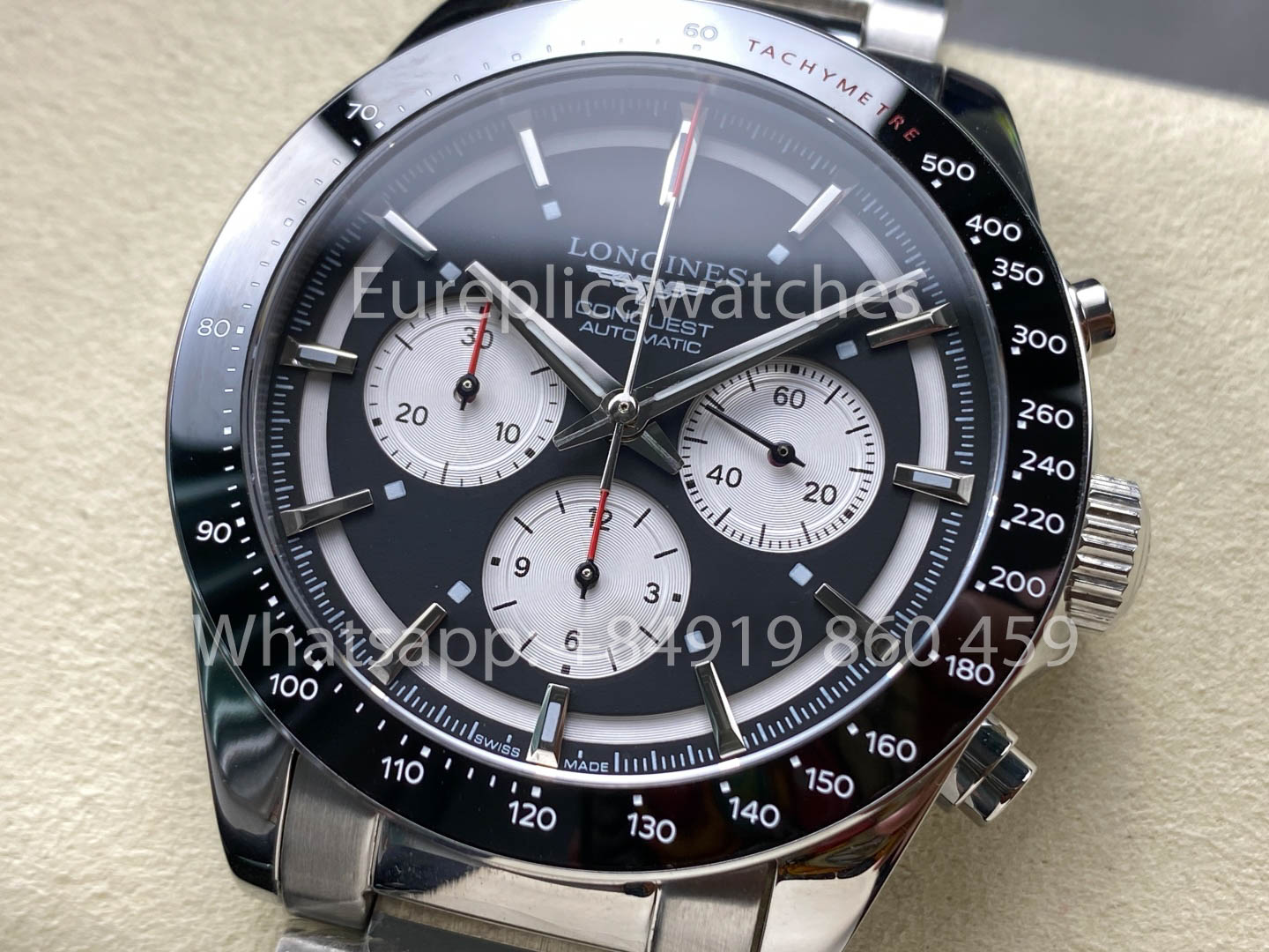 Longines Conquest Classic L3.835.4.52.6 Black 42mm 1:1 Best Clone