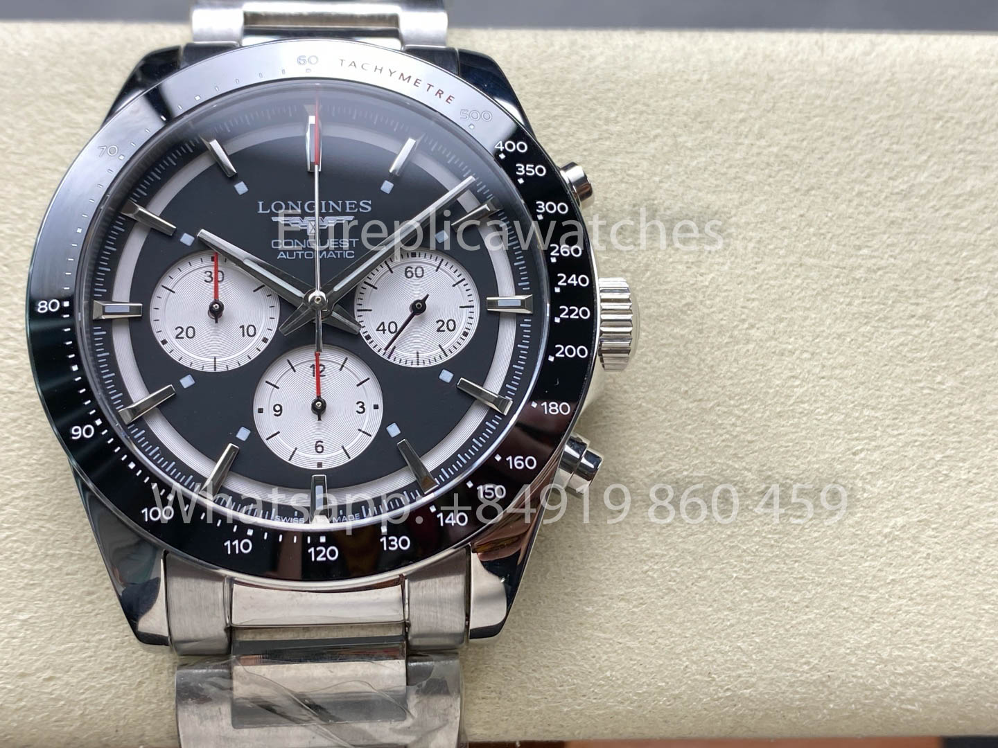 Longines Conquest Classic L3.835.4.52.6 Black 42mm 1:1 Best Clone