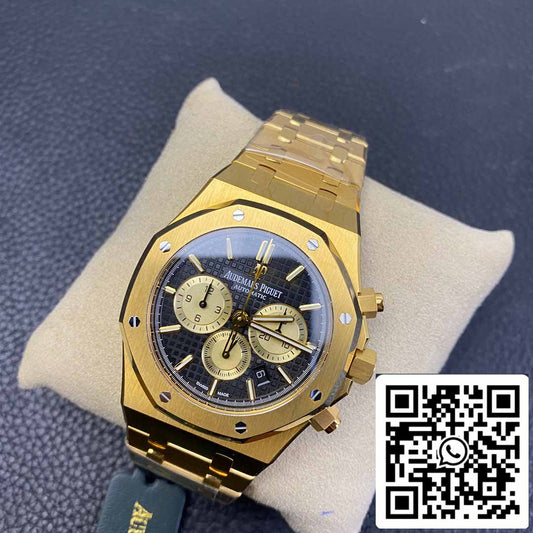 Audemars Piguet Royal Oak 26331  1:1 Best Edition OM Factory Black Dial Stainless Steel Yellow Gold