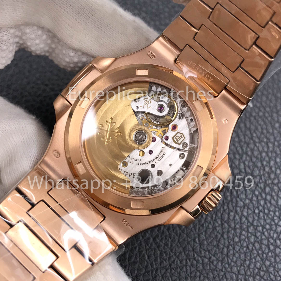 Patek Philippe Nautilus 5711R-001 Oro rosa 1:1 Mejor clon 3K Fábrica Versión más nueva