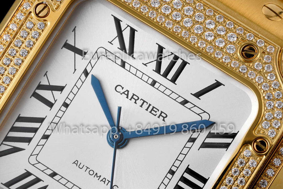 Cartier Santos De Cartier WJSA0010 Reloj 1:1 Mejor Clon 35,1 mm BV Factory