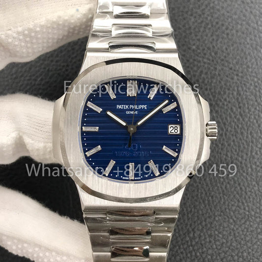 Patek Philippe Nautilus 40th Anniversary Limited Edition 1:1 Best Clone 3K Factory Newest Version