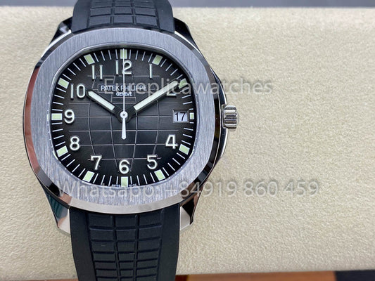 Patek Philippe Aquanaut 5167A-001 Caja plateada 1:1 Mejor clon 3K Factory Versión 2025