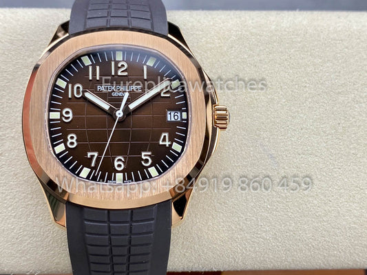 Patek Philippe Aquanaut 5167R-001 Rose Gold 1:1 Best Clone 3K Factory 2025 Version