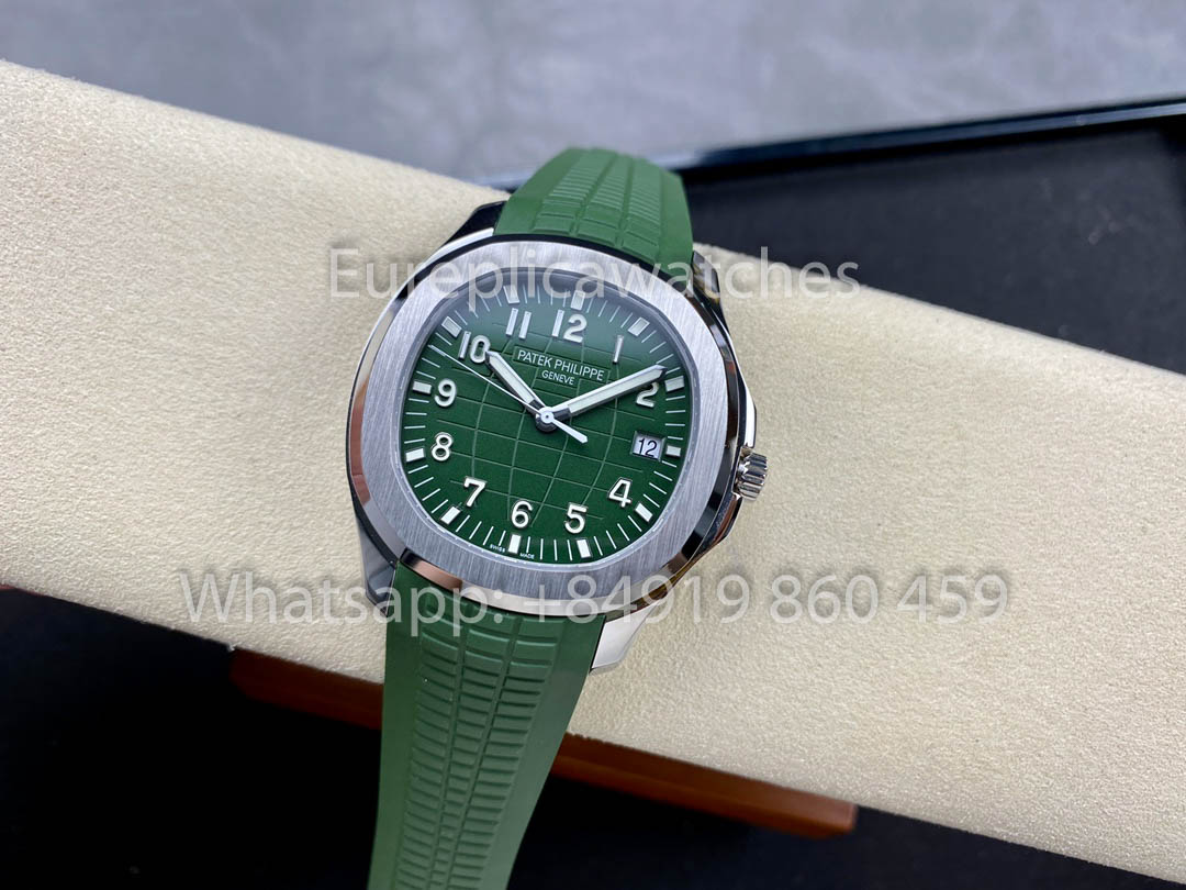 Patek Philippe Aquanaut 5168G-010 Green Dial 1:1 Best Clone 3K Factory 2025 Version