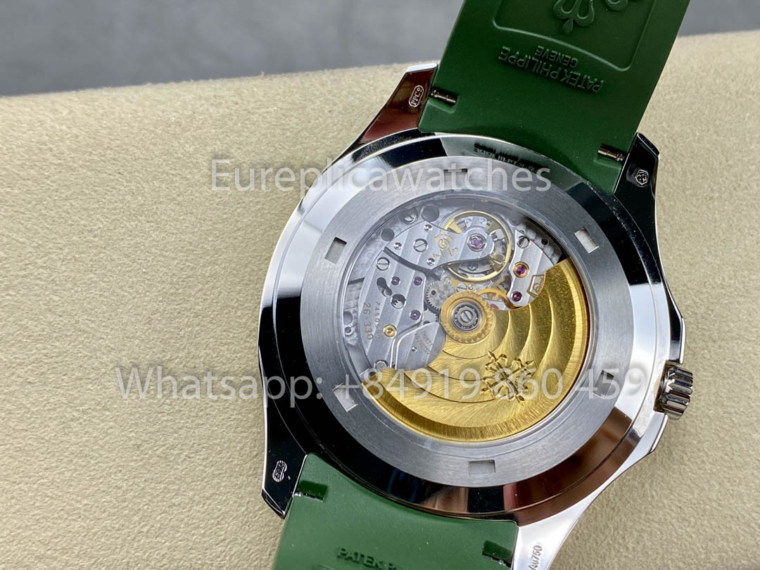 Patek Philippe Aquanaut 5168G-010 Green Dial 1:1 Best Clone 3K Factory 2025 Version