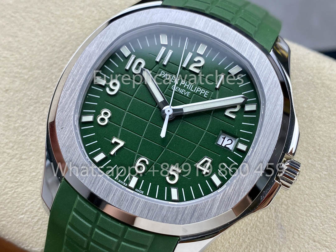 Patek Philippe Aquanaut 5168G-010 Green Dial 1:1 Best Clone 3K Factory 2025 Version