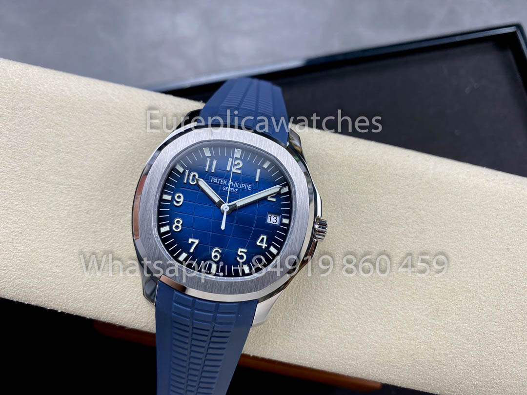 Patek Philippe Aquanaut 5168G-001 Blue Dial 1:1 Best Clone 3K Factory 2025 Version