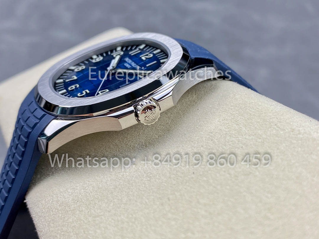 Patek Philippe Aquanaut 5168G-001 Esfera azul 1:1 Mejor clon 3K Factory Versión 2025