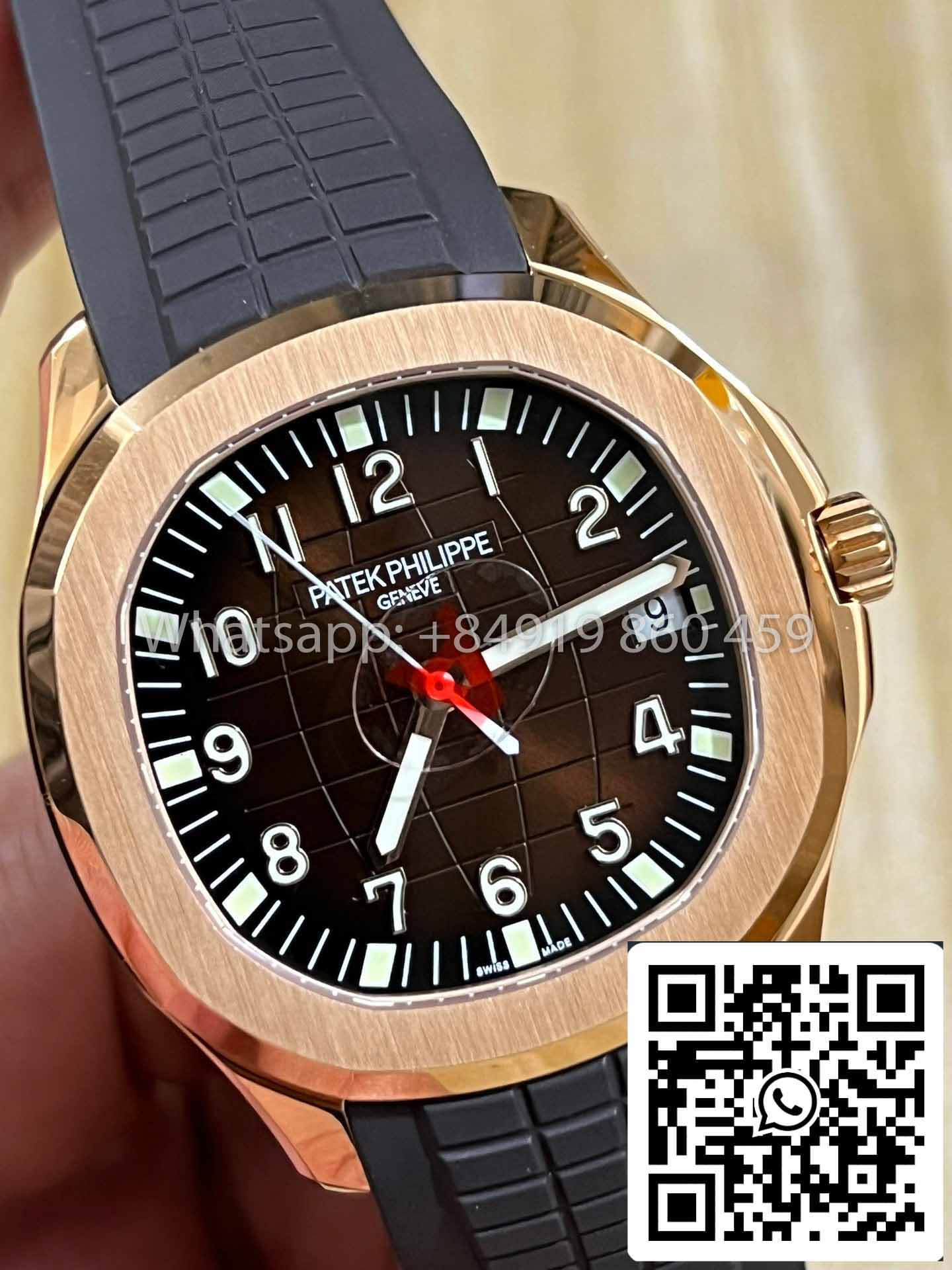 Patek Philippe Aquanaut 5167R-001 1:1 Mejor clon 3K Factory V3 nueva hebilla