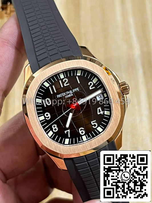 Patek Philippe Aquanaut 5167R-001 1:1 Miglior Clone 3K Factory V3 nuova fibbia