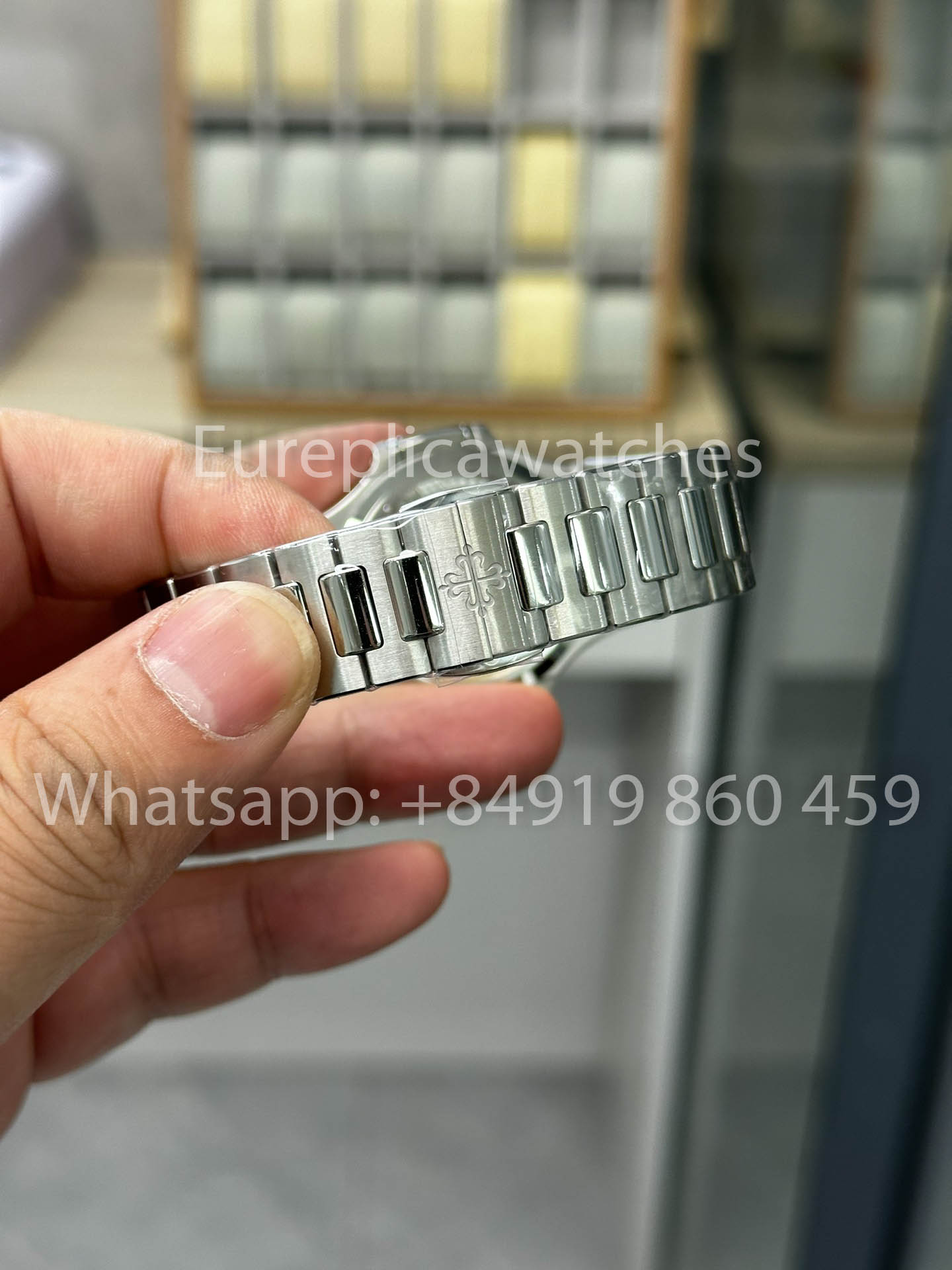 Patek Philippe Nautilus Ladies 7118/1A-010 3K Factory 1:1 Mejor clon Versión más reciente