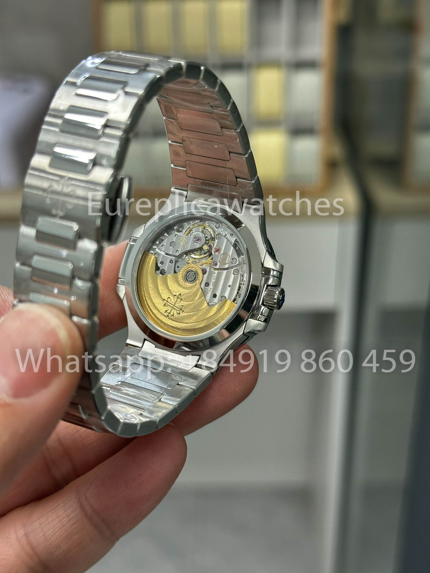 Patek Philippe Nautilus Ladies 7118/1A-010 3K Factory 1:1 Mejor clon Versión más reciente