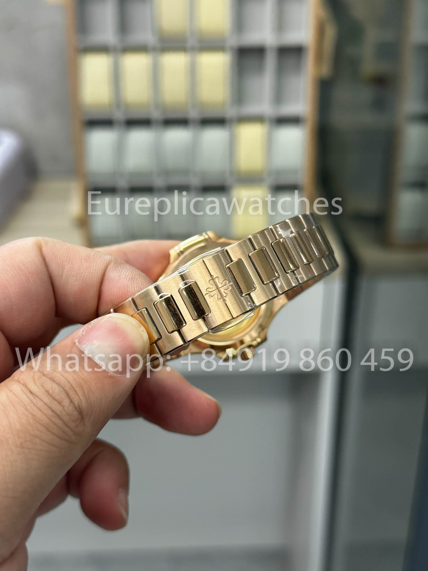 Patek Philippe Nautilus Ladies 7118/12R-001 Oro rosa 1:1 Mejor clon 3K Factory