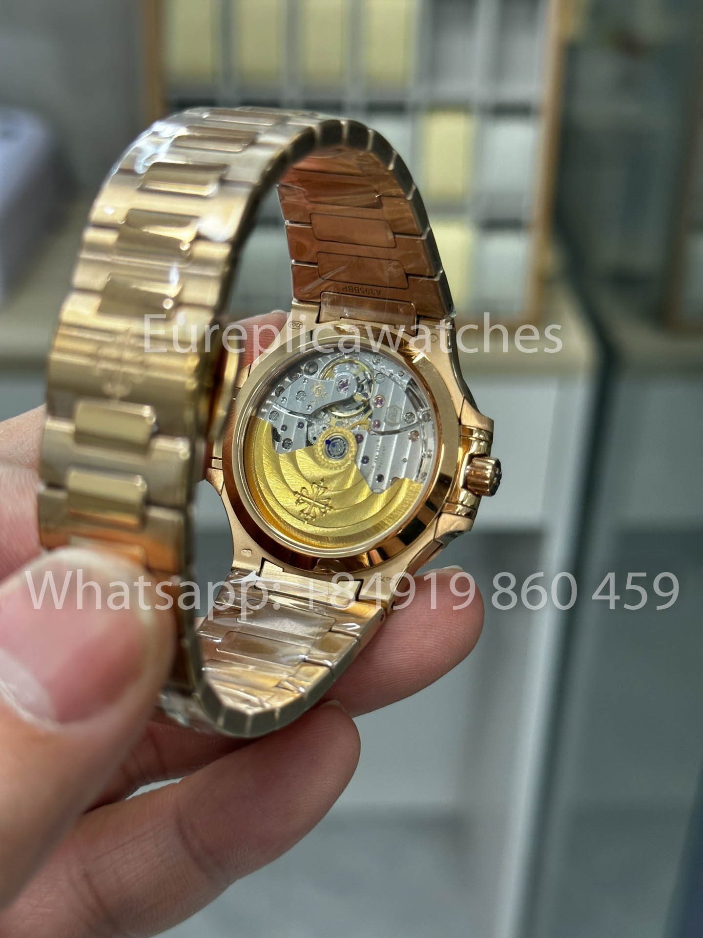 Patek Philippe Nautilus Ladies 7118/1R-010 Rose Gold 1:1 Best Clone 3K Factory