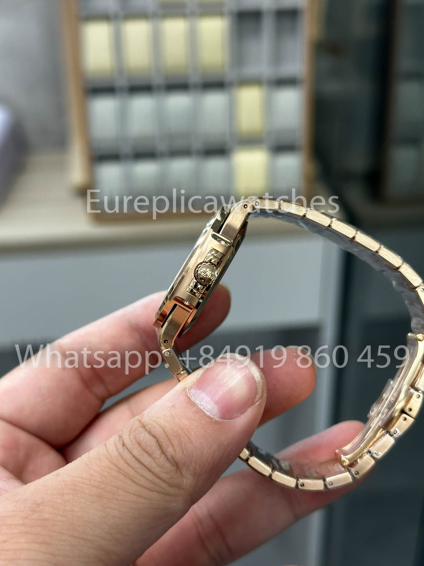 Patek Philippe Nautilus Ladies 7118/12R-010 Oro Rosa 1:1 Miglior Clone 3K Fabbrica