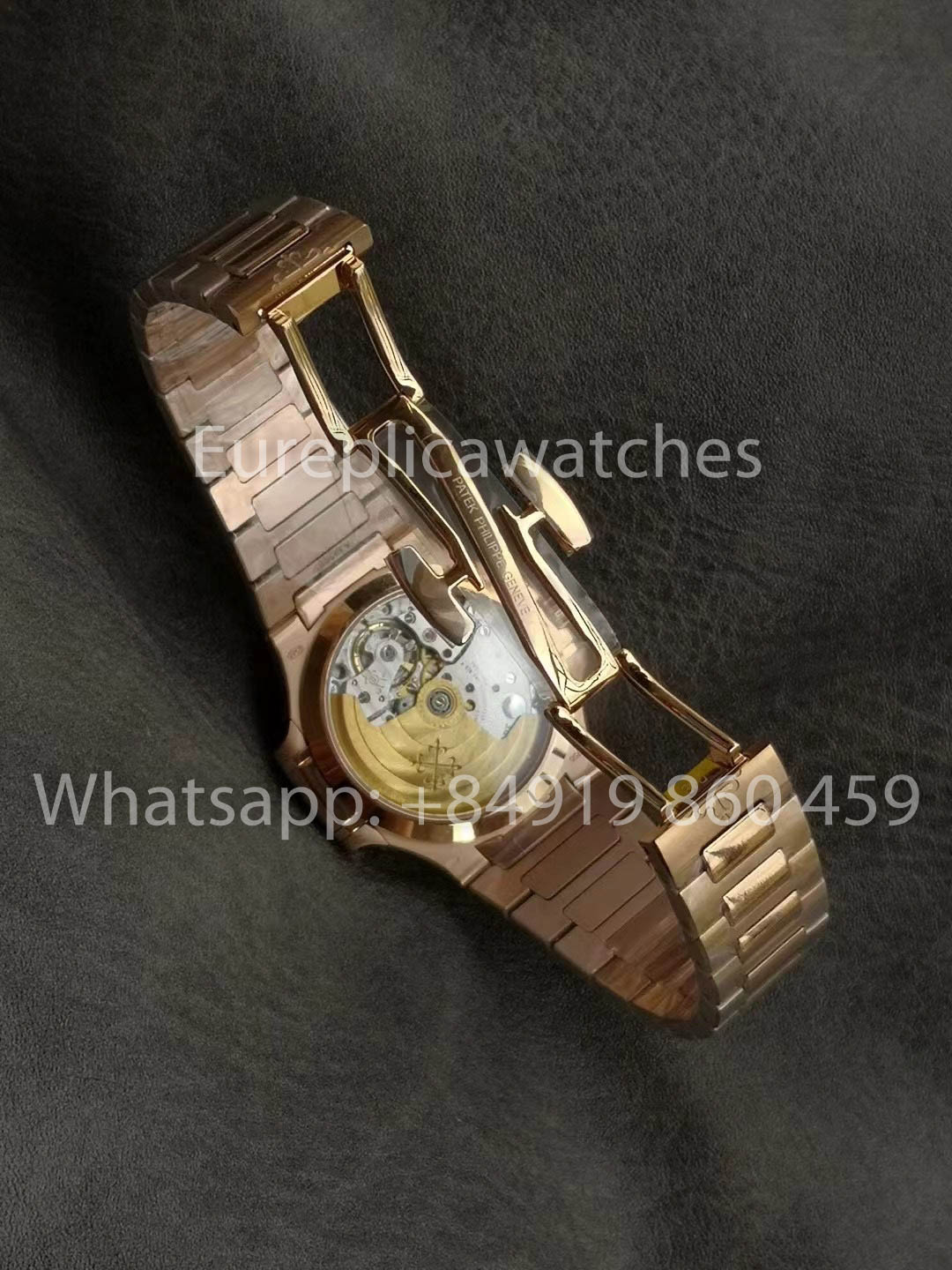 Patek Philippe Nautilus Ladies 7118/1300 Rose Gold 1:1 Best Clone 3K Factory