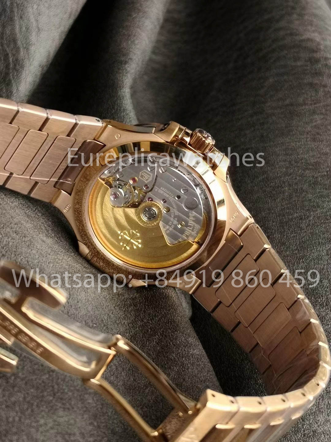 Patek Philippe Nautilus Ladies 7118/1300 Oro rosa 1:1 Mejor clon 3K Factory