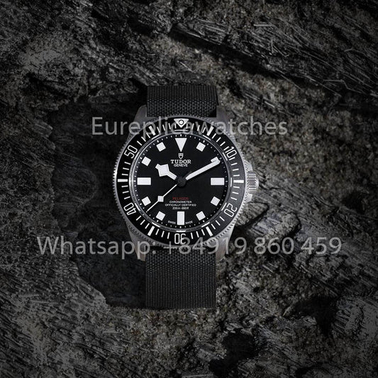 Correa de nailon negra Tudor Pelagos FXD GMT Titanium M2542G247NU M+ Factory 1:1