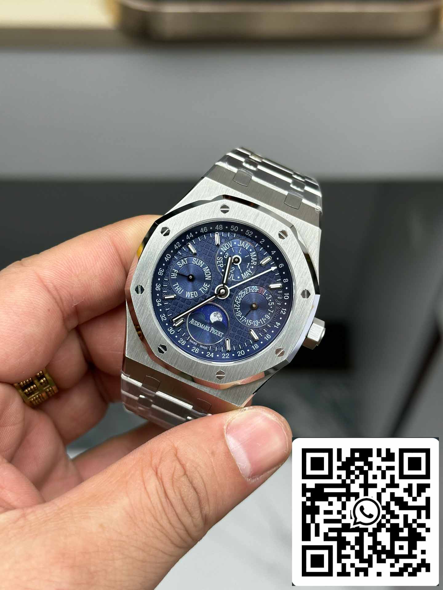 Audemars Piguet Royal Oak 26574ST.OO.1220ST.03 BBR Factory 1:1 Best Edition Blue Dial