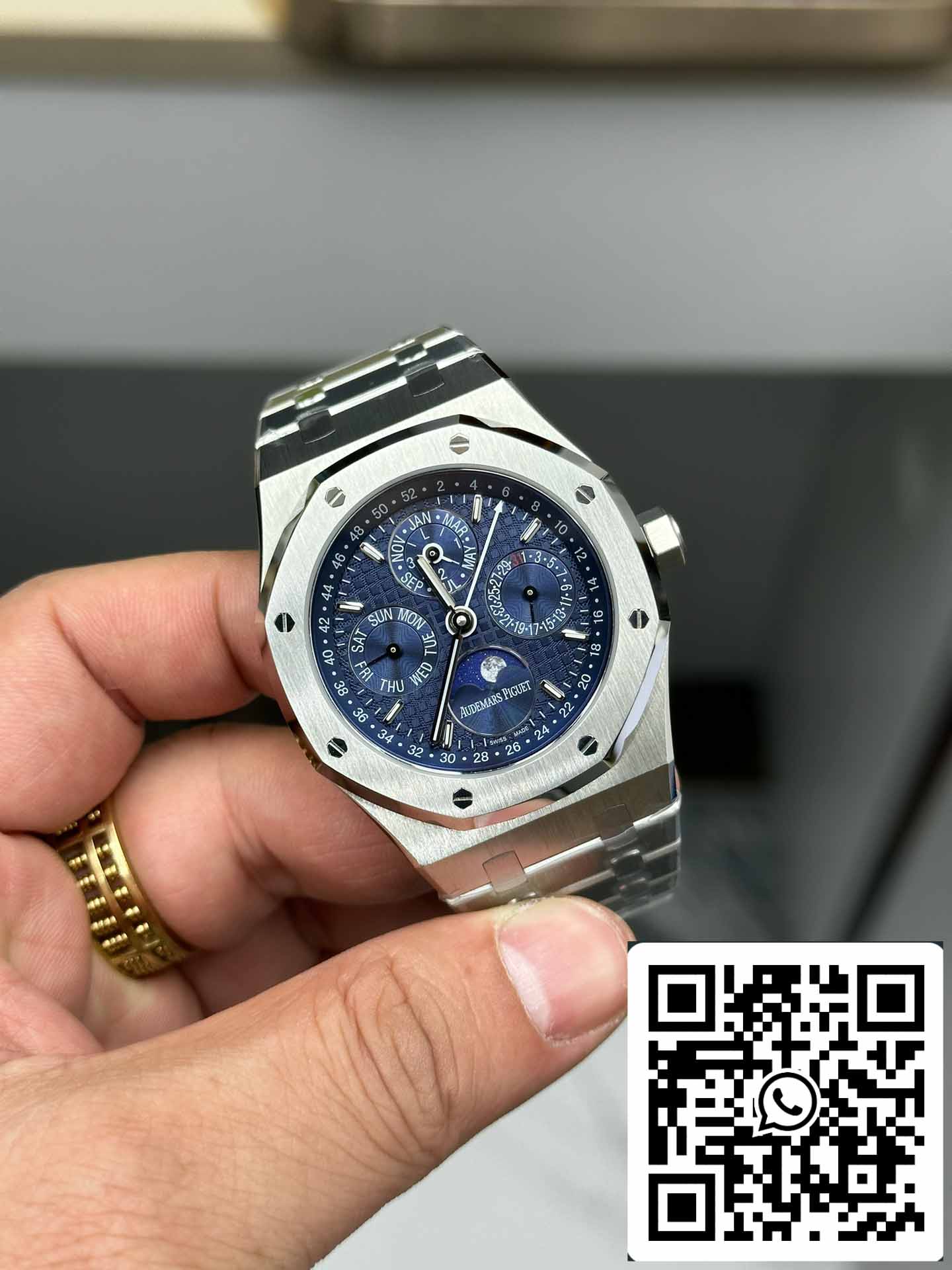 Audemars Piguet Royal Oak 26574ST.OO.1220ST.03 BBR Factory 1:1 Best Edition Blue Dial